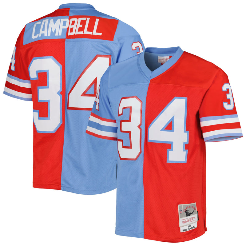 Houston Oilers Earl Campbell Blue jersey – view 1
