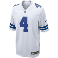 Dallas Cowboys Dak Prescott White jersey – view 3
