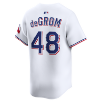 Texas Rangers Jacob deGrom White jersey – view 4