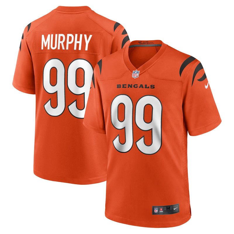 Cincinnati Bengals Myles Murphy Orange jersey – view 1