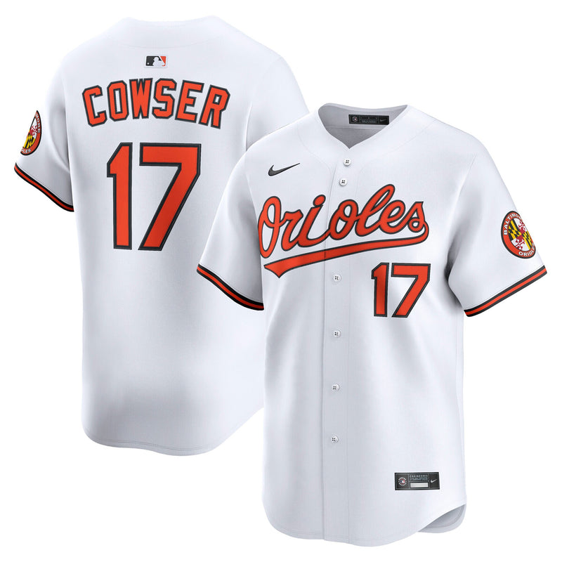 Baltimore Orioles Colton Cowser White jersey – view 1