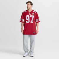 San Francisco 49ers Nick Bosa Scarlet jersey – view 3