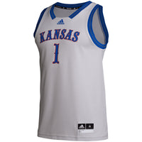 adidas Kansas Jayhawks Swingman Gray jersey – view 3