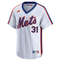 New York Mets Mike Piazza White jersey – view 3