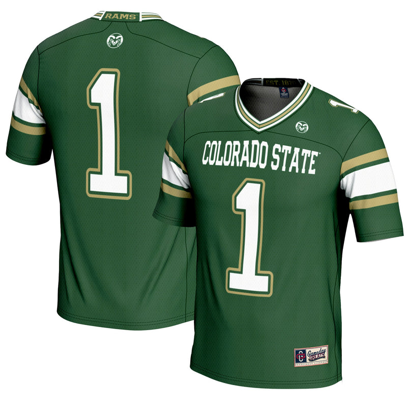 Colorado State Rams Green jersey – view 1