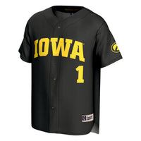 Iowa Hawkeyes Lightweight Collegiate Black jersey – view 3