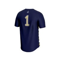 Navy Midshipmen Lightweight Soccer Navy jersey – view 4
