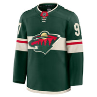 Minnesota Wild Kirill Kaprizov Green jersey – view 3