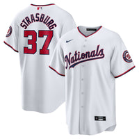 Washington Nationals Stephen Strasburg White jersey – view 2