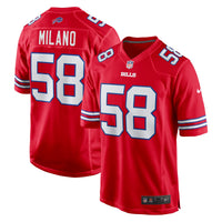 Buffalo Bills Matt Milano Red jersey – view 2