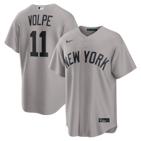 New York Yankees Anthony Volpe Gray jersey – view 1