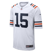 Chicago Bears Rome Odunze White jersey – view 3