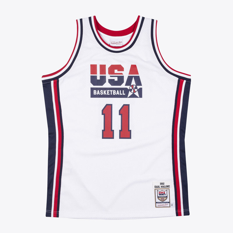 USA Basketball Mitchell & Ness Authentic Jersey Karl Malone 1992 – view 1