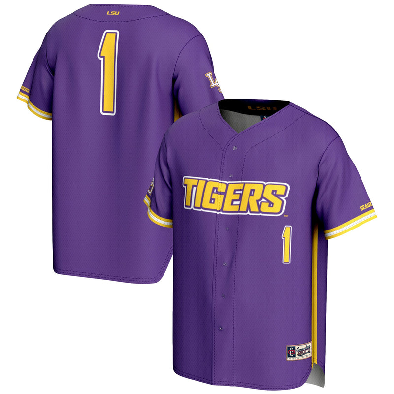 LSU Tigers Purple jersey – view 1