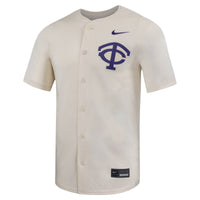 Nike Natural TCU Horned Frogs Limited Baseball Jersey – view 3