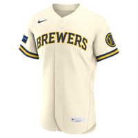 Milwaukee Brewers Cream jersey – view 3