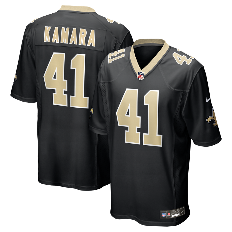 New Orleans Saints Alvin Kamara Black jersey – view 1