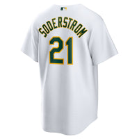 Athletics Tyler Soderstrom White jersey – view 4