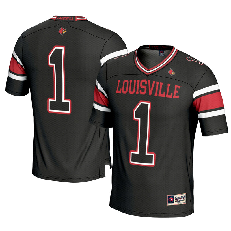 Louisville Cardinals Black jersey – view 1