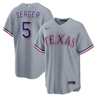 Texas Rangers Corey Seager Gray jersey – view 1