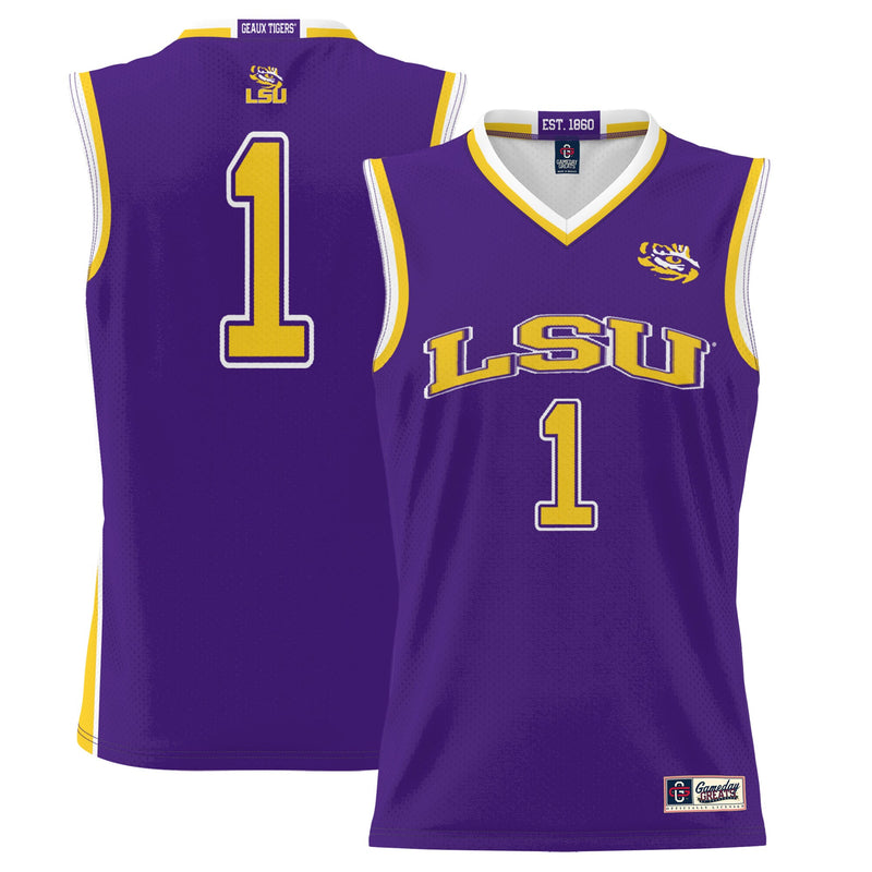 LSU Tigers Purple jersey – view 1