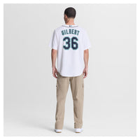 Seattle Mariners Logan Gilbert White jersey – view 6