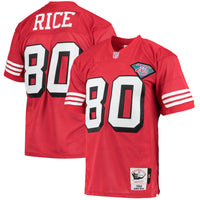 San Francisco 49ers Jerry Rice Scarlet jersey – view 2
