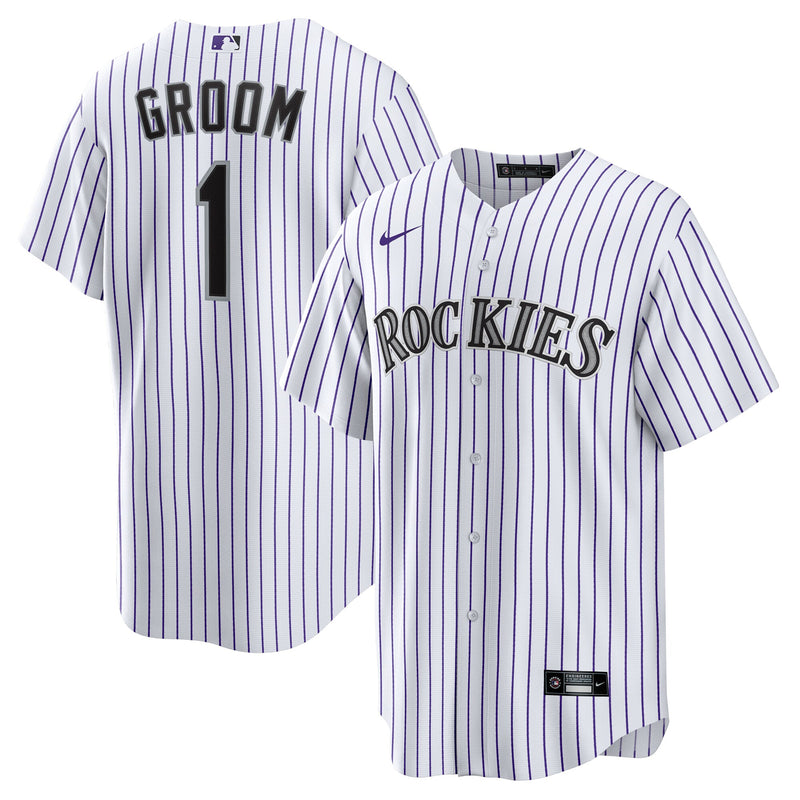 Colorado Rockies White jersey – view 1