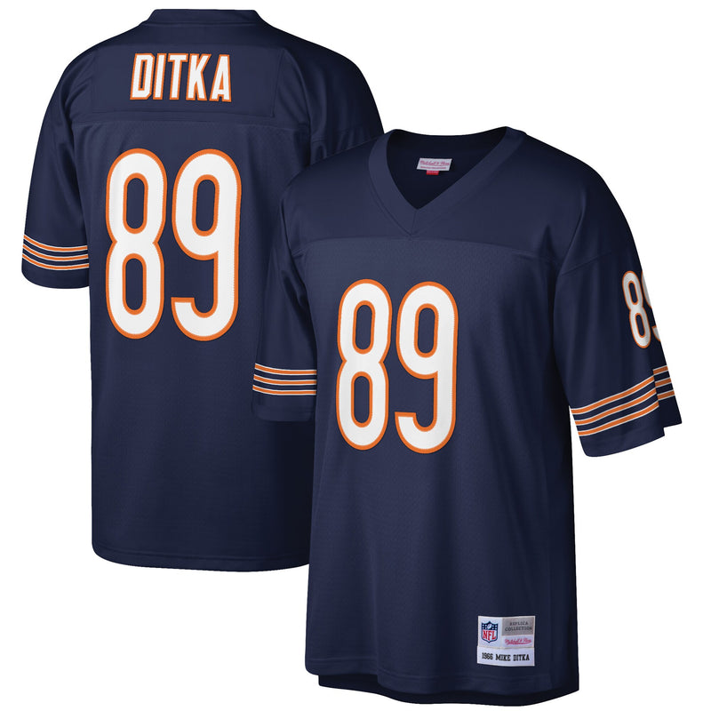 Chicago Bears Mike Ditka Navy jersey – view 1
