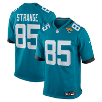 Jacksonville Jaguars Brenton Strange Teal jersey – view 1