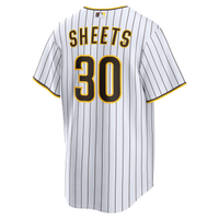 San Diego Padres Gavin Sheets White jersey – view 3