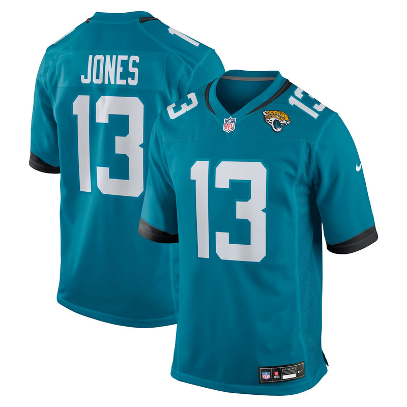 Jacksonville Jaguars Tim Jones Teal jersey – view 1