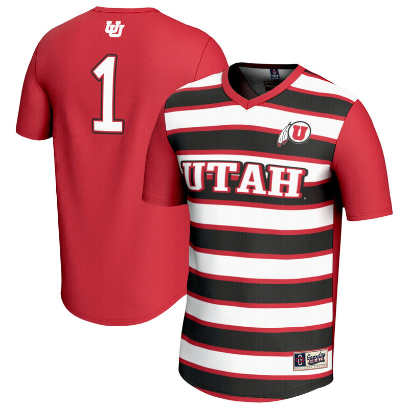 Utah Utes Red jersey – view 1