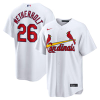 St. Louis Cardinals JJ Wetherholt White jersey – view 1