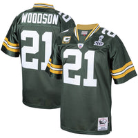 Green Bay Packers Charles Woodson Green jersey – view 2