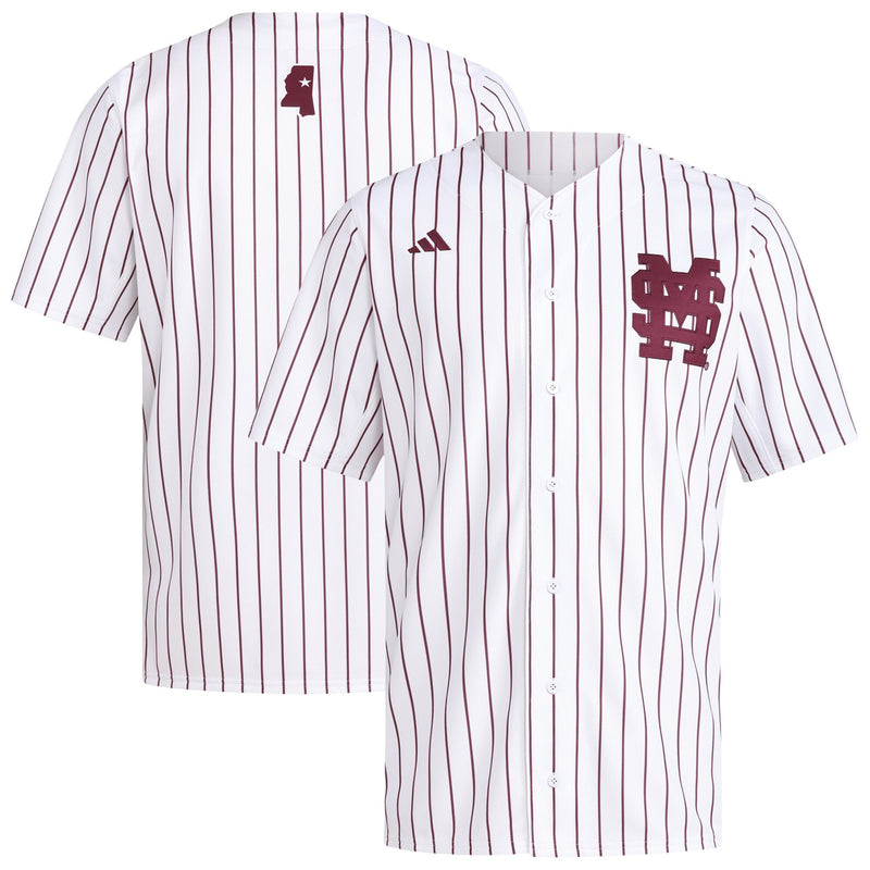adidas Mississippi State Bulldogs White jersey – view 1