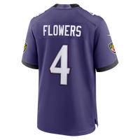 Baltimore Ravens Zay Flowers Purple jersey – view 8