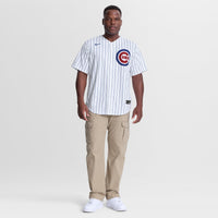Chicago Cubs Michael Busch White jersey – view 5