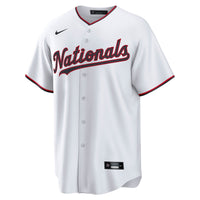 Washington Nationals CJ Abrams White jersey – view 8
