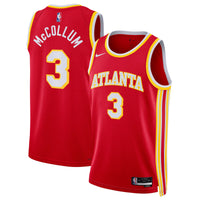 Atlanta Hawks CJ McCollum - Red jersey – view 1
