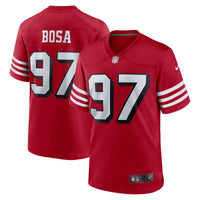 San Francisco 49ers Nick Bosa Scarlet jersey – view 2