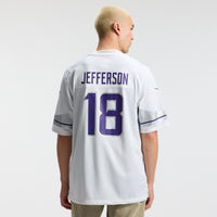 Minnesota Vikings Justin Jefferson White jersey – view 4