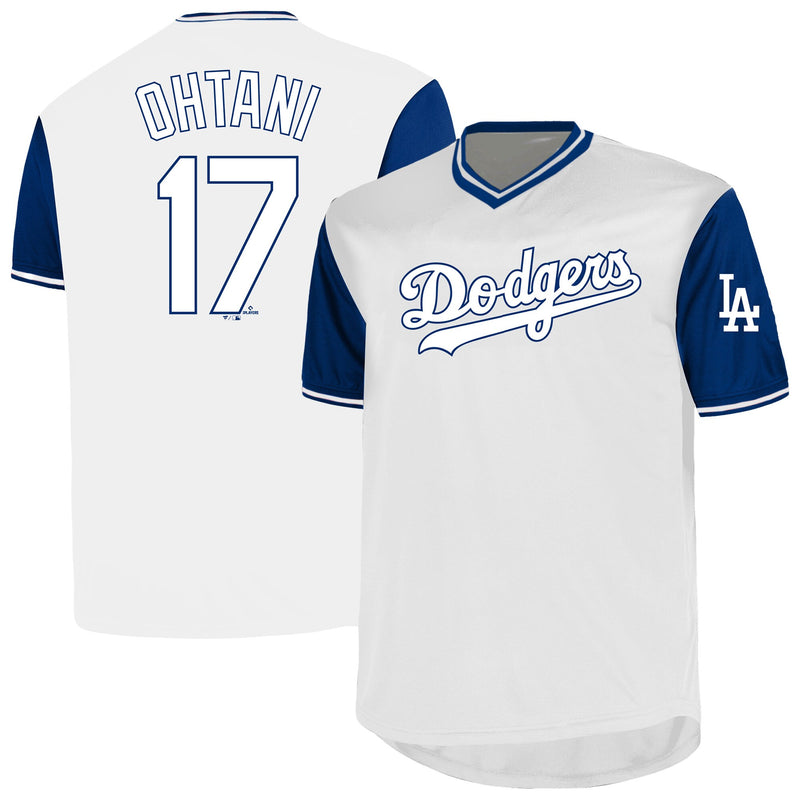 Los Angeles Dodgers Shohei Ohtani White jersey – view 1