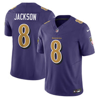 Baltimore Ravens Lamar Jackson Purple jersey – view 1