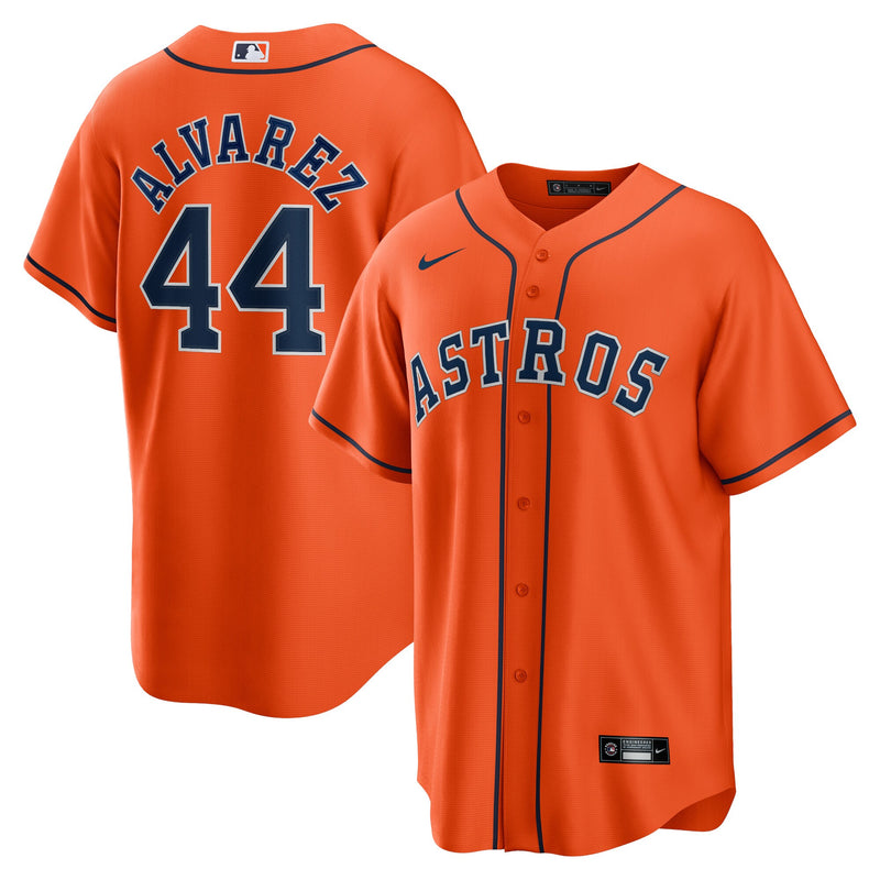 Houston Astros Yordan Álvarez Orange jersey – view 1