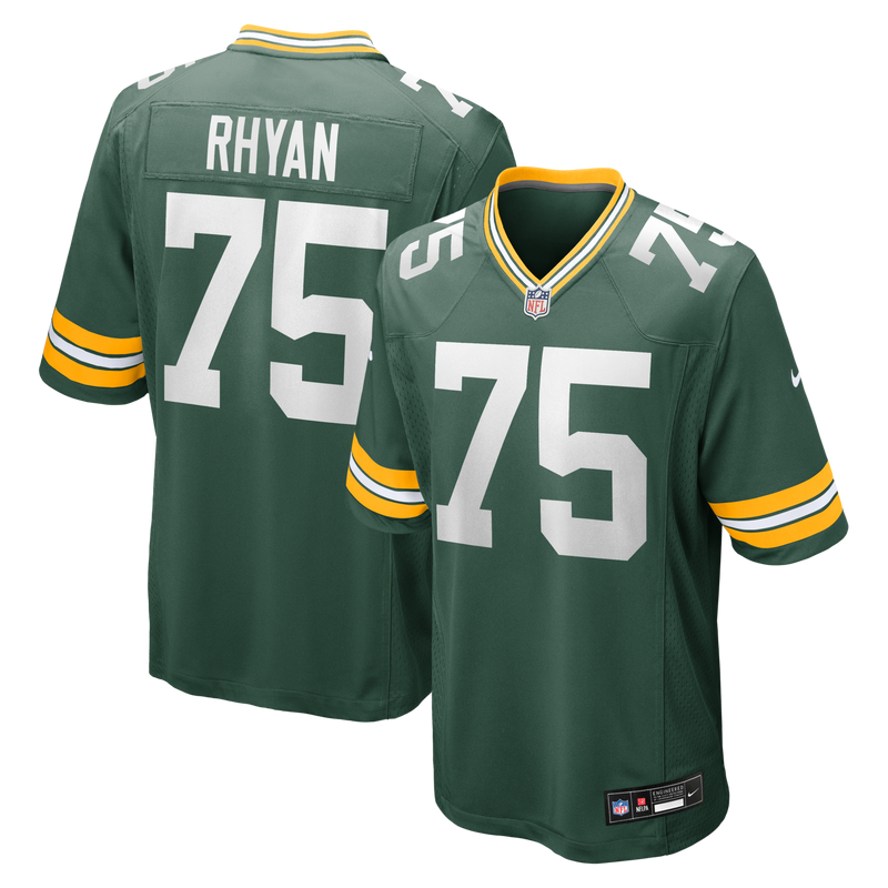 Green Bay Packers Sean Rhyan Green jersey – view 1