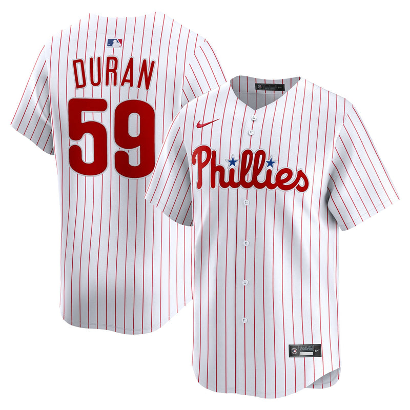 Philadelphia Phillies Jhoan Duran White jersey – view 1
