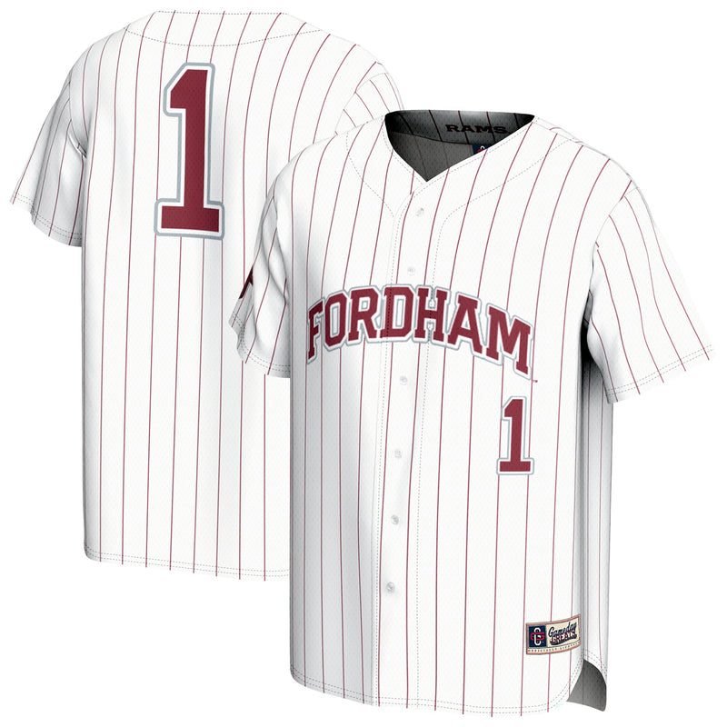 Fordham Rams Lightweight Collegiate White jersey – view 1