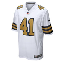 New Orleans Saints Alvin Kamara White jersey – view 3