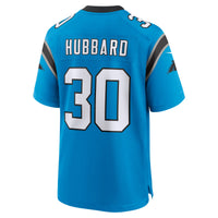 Carolina Panthers Chuba Hubbard Blue jersey – view 4